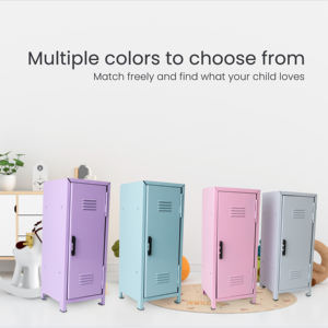 تأمين ملابس أطفالك صندوق معدني لتخزين الملابس للأطفال مع قفل - Product Image 3