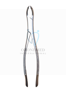 Fórceps de acero inoxidable de alta calidad con patrón americano para instrumentos quirúrgicos dentales que extraen los primeros y segundos molares inferiores - Product Image 2