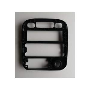 Cadre autoradio pour Hyundai Accent 1.3 Egg Body modèle 1995-2000 en noir mat - Product Image 1