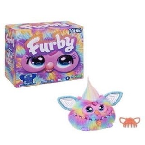 Nouvelle Peluche <span class=keywords><strong>Furby</strong></span> Tie Dye Authentique, Activée par la Voix, 15 Accessoires de Mode, Jouets Interactifs - Product Image 1