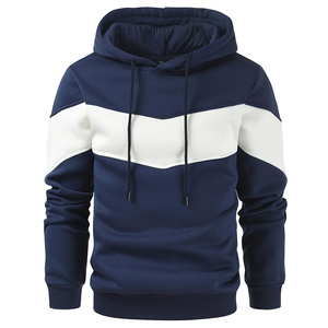 Sudadera con Capucha de Estilo Urbano de Diseñador, 100% Algodón, Felpa, Lisa, Informal, Cómoda para Hombre - Product Image 2