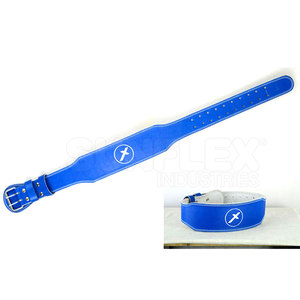 เข็มขัดหนังวัวสำหรับยกน้ำหนักการฝึกออกกำลังกายและปั่นจักรยาน - Product Image 3