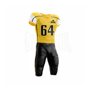 Uniformes de Fútbol Americano 100% Poliéster Talla Grande Antibacterianos Personalización Completa Jersey Ropa Deportiva para Hombre - Product Image 1