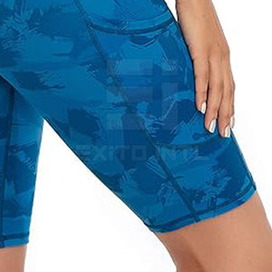 Seamless Scrunch Butt Biker Shorts Women High Waist Squat Proof Camo Yoga Gym Leggings <b>Tummy</b> <b>Control</b> Activewear 2026 OEM Custom - Product Image 5