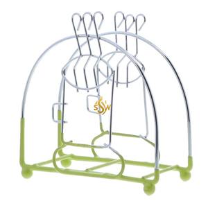 Fabricant de design de luxe de porte-serviettes argent poli porte-serviettes de forme irrégulière pour accessoires de mariage fête d'anniversaire - Product Image 2