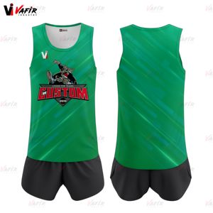 2025 uniformes atléticos de Atletismo de pista y campo sin mangas personalizados camiseta y logotipo de equipo de diseño corto vafir Industry Pakistan - Product Image 2