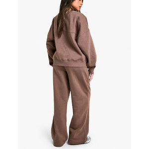 Custom Made <b>Women</b> Jacket With <b>Sweatpants</b> Two Pieces Set Winter Casual Wear Clothing Tracksuits <b>For</b> <b>Women</b> - Product Image 2