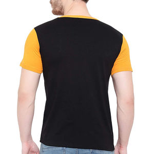 เสื้อยืดคอกลมสำหรับผู้ชายผ้าคอตตอนออร์แกนิกเข้ารูปดีไซน์จากปากีสถาน - Product Image 2