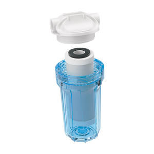 Filtre à eau en bloc de carbone POU 7 pouces bleu transparent |   ISO 9001 INMETRO |   Portéerieure 888 NSF 61 Brésil - Product Image 2