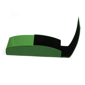 Funda de cuero PU con tapa abatible para anteojos y caja de gafas de sol Producto duradero para protección y comodidad - Product Image 3