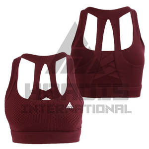 Soutien-gorge de sport Soutien-gorge léger de haute qualité pour femmes disponible en différentes couleurs Soutien-gorge de sport sans couture à soutien élevé - Product Image 4