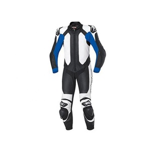 Traje de cuero de una pieza para motocicleta Anti-caída y resistente al desgaste para hombre Traje de cuero para motocicleta Trajes de carreras de alta calidad - Product Image 1
