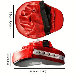 ถุงมือ MMA พลาสติกสั่งทำพิเศษ Winning Focus Mitts แผ่นรองฝึกซ้อมแบบโค้งสำหรับมืออาชีพ OEM คุณภาพสูง ป้องกันความชื้น - Product Image 3