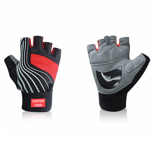 Nueva llegada Guantes de fitness antideslizantes con diseño personalizado y color para entrenamiento de gimnasia Guantes de levantamiento de pesas Protección de manos - Product Image 2