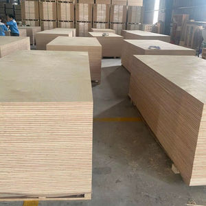 Meilleur prix E0 Surface poncée Vente en gros Panneau mural décoratif Utilisation pour porte de placard Design moderne Contreplaqué de bouleau Carb P2 1220x2440mm - Product Image 1