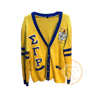 Cárdigan Griego Personalizado de Alta Calidad con Botones en la Parte Delantera, Bordado Acrílico de Sigma Gamma Rho, para Mujer, Informal, de Invierno - Product Image 2