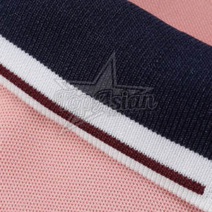 Diseño elegante de los hombres para la camisa de polo de marca personalizada 100% algodón de manga corta al por mayor-patrón de punto de moda OEM ODM - Product Image 2