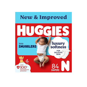 Pañales Huggies Talla Recién Nacido, Pañales para Bebé Little Snugglers, Talla Recién Nacido (hasta 4.5 kg), 84 Unidades - Product Image 4