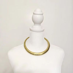 Gargantilla de latón dorado Collar Declaración Boho Gypsy Jewelry - Product Image 2