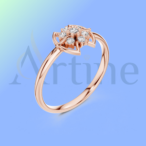 Anillo personalizado directo de fábrica de 18K, precio asequible - Product Image 1