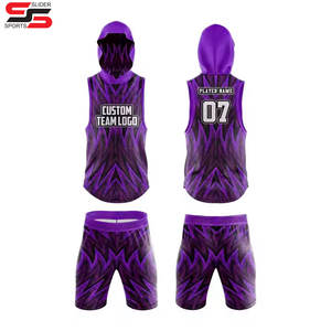 Kit d'uniforme de football américain vierge personnalisé drapeau d'entraînement 7 sur 7 ensemble de compression sublimé maillots uniforme de football 7v7 - Product Image 6