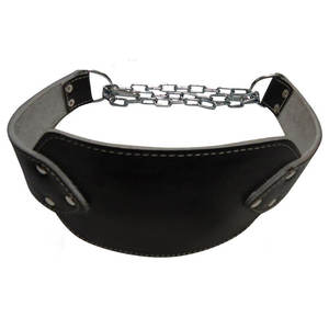 Professional Gym <b>Weight</b> Lifting <b>Training</b> Fitness Weightlifting Leather Dipping Belt Leather Weightlifting Dipping Belt - Product Image 2