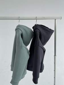 Chaqueta de Invierno para Mujer con Capucha, Logotipo Frontal, 100% Algodón, Estilo Y2K, Forrada, Manga Abullonada, Transpirable, para Protección contra el Frío - Product Image 3