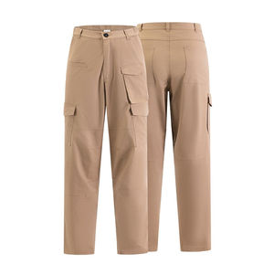 Pantalones Cargo de Estilo Relajado, Tela de Algodón de Alta Calidad, Uso Diario Informal, Diseño Funcional para Exteriores, Transpirables y Cómodos - Product Image 1
