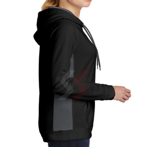 Nuevo diseño de alta calidad de invierno lavado impermeable ecológico pulóver impreso sudaderas con capucha para mujeres de talla grande ropa informal personalizada - Product Image 6