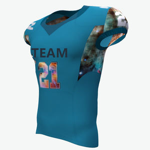 Personalizado EE. UU. Mejor Calidad Diseño Personalizado OEM Cómodo Americano Digital Sublimación Fútbol Jersey - Product Image 4