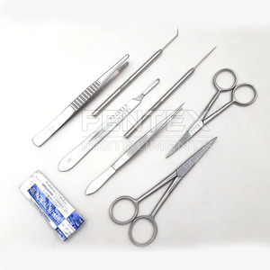 Pack avancé de 9 kits de suture pour étudiants Kit de soins infirmiers Kit de faculté de médecine pour étudiants en médecine par Fentex Instruments chirurgicaux - Product Image 3