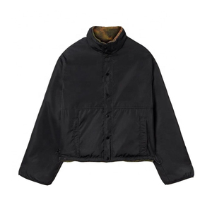 Venta al por mayor de invierno personalizado gradiente de colores cuello simulado de gran tamaño con cremallera Sherpa chaqueta de lana para los hombres - Product Image 5