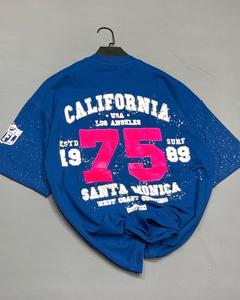 Camiseta Personalizada para Hombre, Corte Regular, 300 g/m², Algodón Supima, Hombros Caídos, Ecológica, de Secado Rápido, Estilo Casual, 100% Algodón - Product Image 2