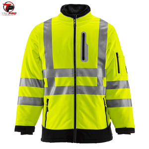 Chaqueta de Seguridad de Alta Visibilidad, Reflectante, con Cierre, Impermeable, para Mecánicos de Carreteras, Equipo de Seguridad para Primavera - Product Image 1