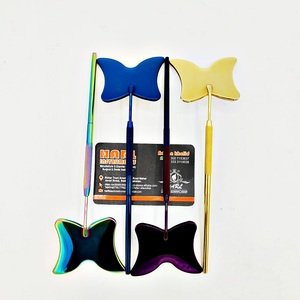 แหนบต่อขนตาสแตนเลสอุปกรณ์ขนตาแบบครอบคลุมรวมถึงกรรไกรสปริงสำหรับติดกระจก - Product Image 5