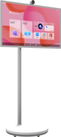 Smart TV portable 22 25 32 pouces avec interface USB mobile sans fil, autonomie de la batterie 5-9h intégrée, écran LCD numérique et roues