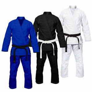 Wholesale Children's <b>Martial</b> <b>Arts</b> Uniform Training <b>Wear</b> BJJ Brazilian Jiu Jitsu Kimono Gis Breathable Lightweight - Product Image 5
