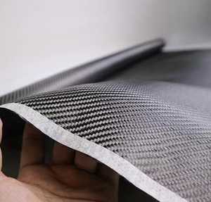 Tela de Fibra de Carbono con Resina Epoxi, Tejido Twill <span class=keywords><strong>3k</strong></span> 200g/m2, 10 Metros Cuadrados, 1 Metro de Ancho y 10 Metros de Largo - Product Image 2