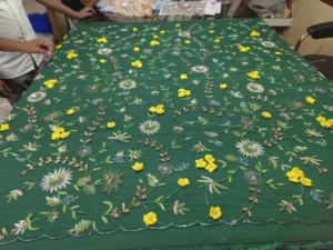 Robes de soirée en coton brodées à la main, fabrication ODM - Product Image 4