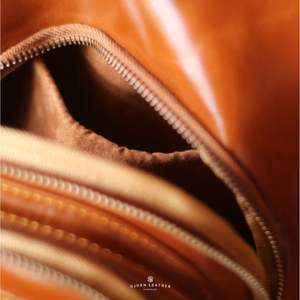 Premium <b>Men</b> Genuine Leather Sling Bag Compact Crossbody <b>Backpack</b> <b>for</b> Travel, Office, and Everyday Use <b>Small</b> Shoulder Bag - Product Image 6