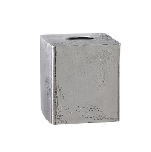Hot Sale Fancy Square Square Tissue Paper Box Stainless Steel Cheap Luxury Negotiable Eco-friendly Hammered Tissue Box