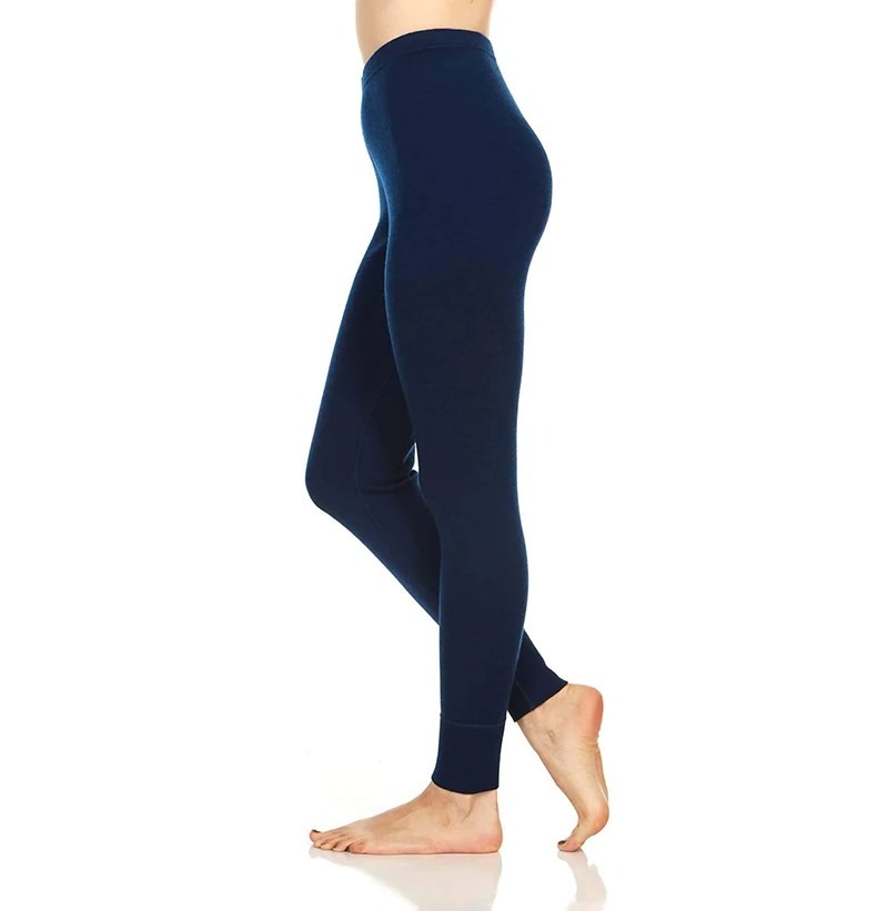 Warm Women's Autumn Leggings Thick Fleece High Waist Hip Lifting Compression Breathable Casual Knee-Length Tights