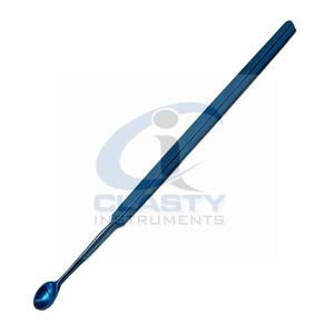 INSTRUMENTOS QUIRÚRGICOS DE OJO MICROSCÓPICO DE TITANIO DE 13CM DE ALTA CALIDAD MEYHOEFEER CHALAZION CURETTE MANUAL OFTÁLMICA - Product Image 3