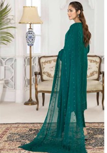 Salwar – robe de soirée imprimée brodée à col, nouvelle collection de vêtements de créateur indiens et péruviens, collection Kurti 2022 - Product Image 6