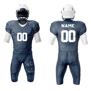 Ensemble d'uniformes de football américain pour hommes de haute qualité, taille plus, respirant, séchage rapide, antibactérien, anti-UV, logo personnalisé, impression numérique - Product Image 3