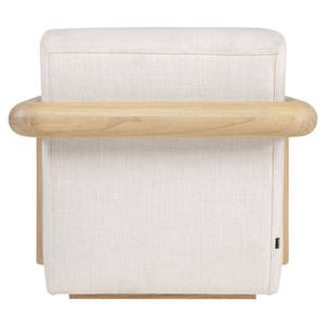 Fauteuil individuel haut de gamme en teck avec rembourrage pour salon, bureau, salle d'attente, hôtel - Vente en gros - Product Image 4