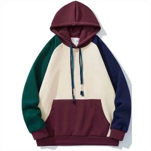 Streetwear surdimensionné vierge de haute qualité en éponge française épaisse et épaisse 100% coton pour hommes, logo personnalisé, pulls à capuche, couleur contrastée - Product Image 1