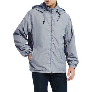 Top tendance sur mesure veste coupe-vent pour hommes coupe confortable col à capuche toile à séchage rapide nouveau Design élégant prix avant - Product Image 3