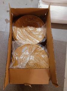 แผ่นรองจานหวายลายดอกไม้ที่ทันสมัยมีคุณภาพสูงทนทานชาร์จโต๊ะในบ้านแบบซักได้โดยตรง - Product Image 6