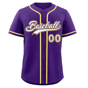 Nombre del equipo Logo Número Sublimación Impresión Deportes V Cuello Ropa de béisbol Camisetas de béisbol Camisa - Product Image 6
